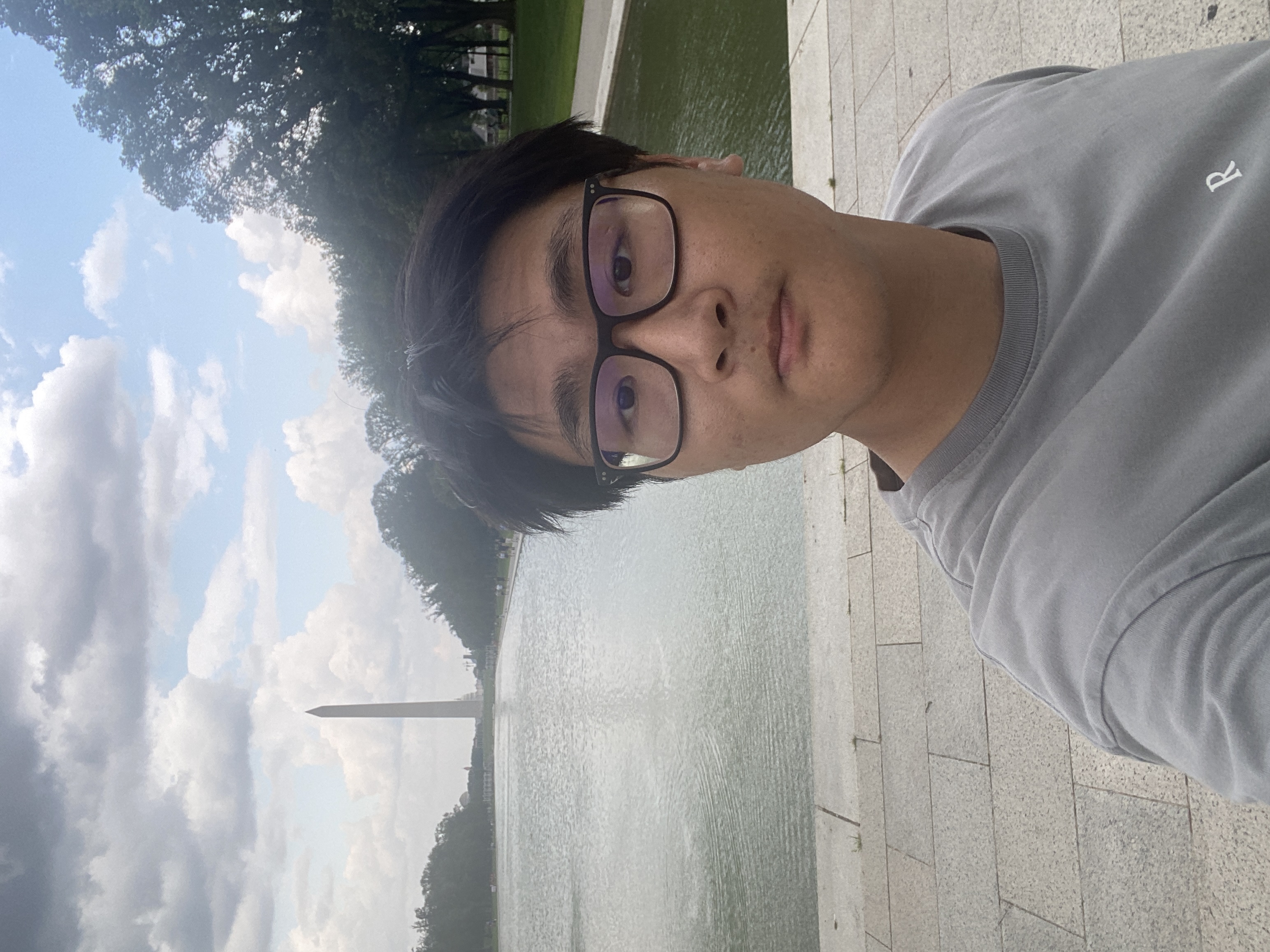 Me far away from Monument