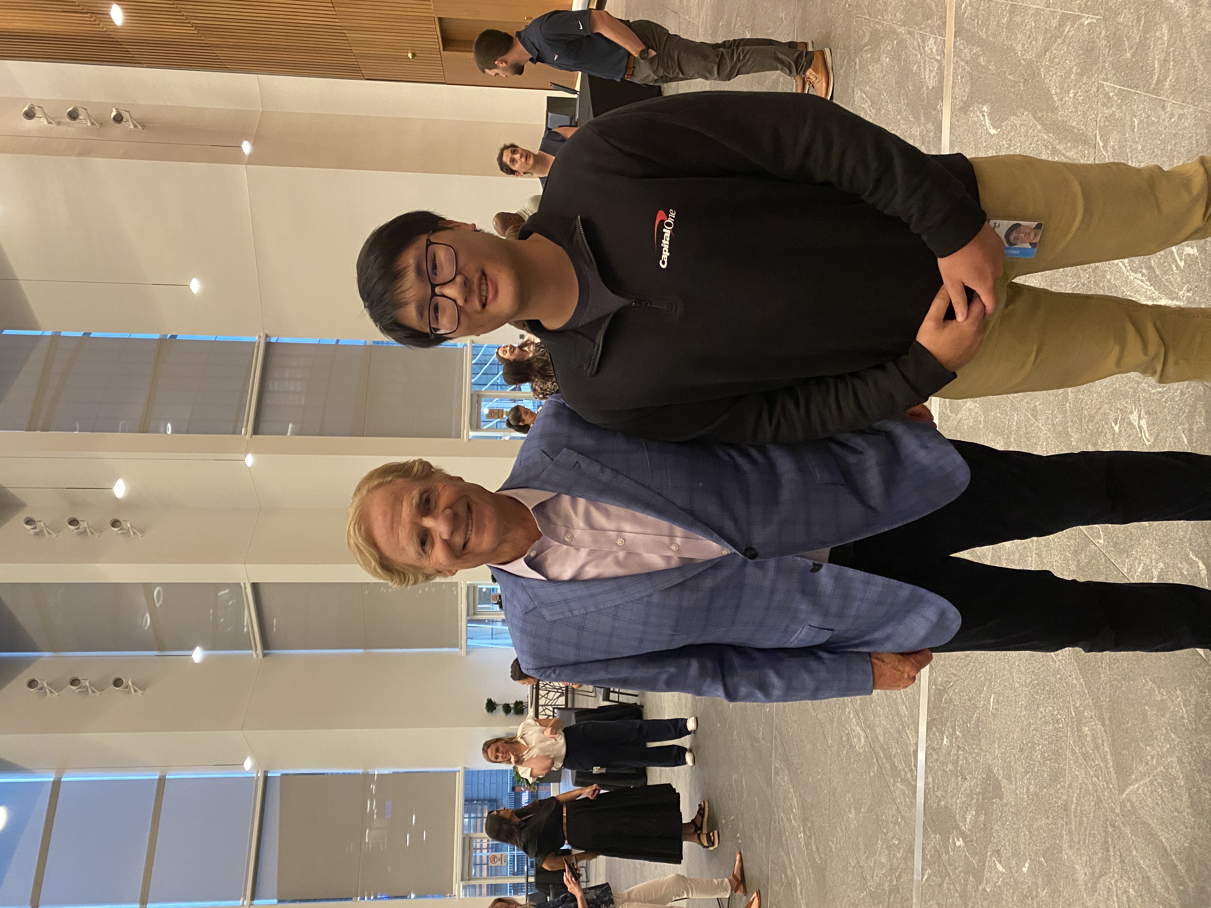 Side by side with CEO